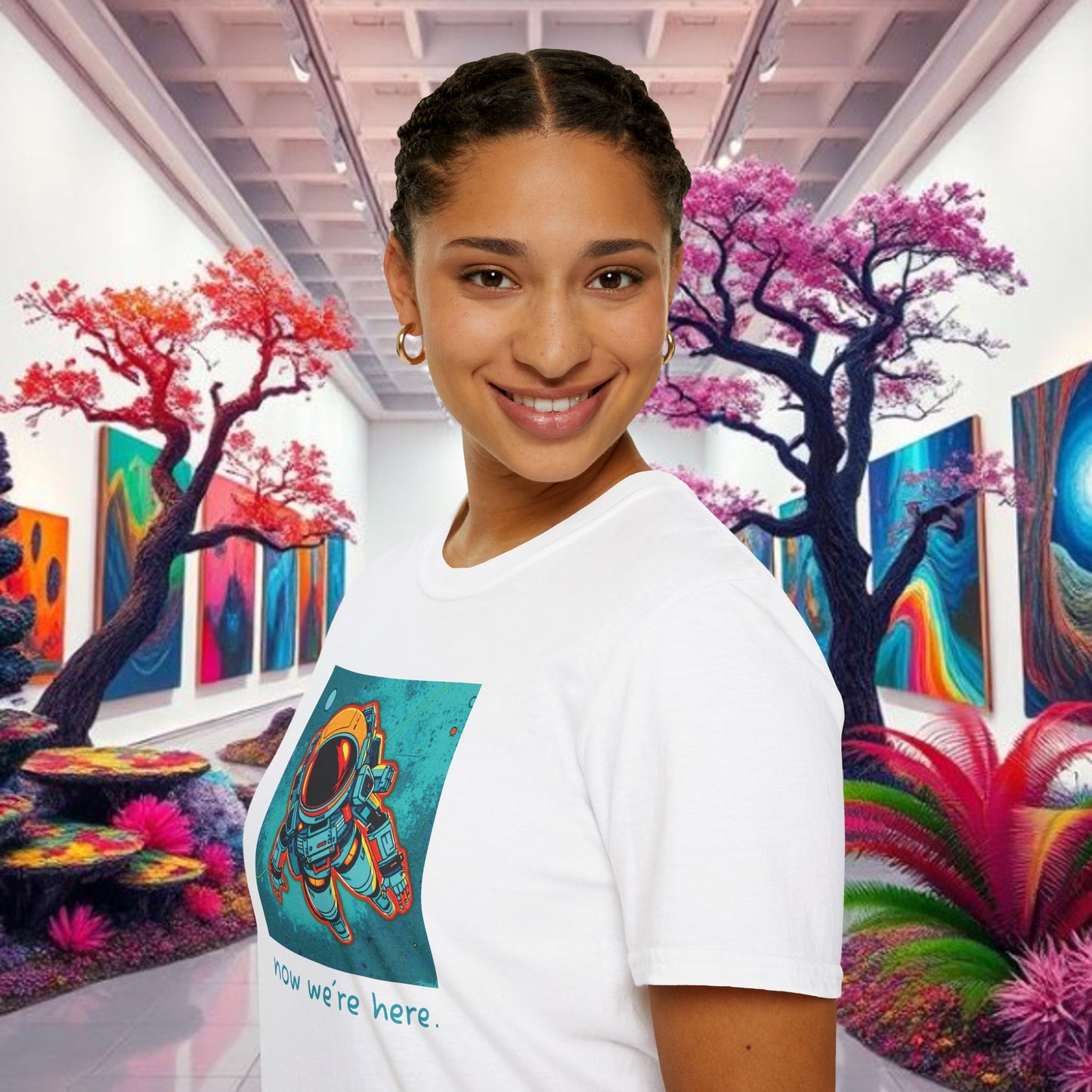 Astronaut Graphic T-Shirt | Unisex Space Tee, Gift for Astronaut Lovers, Hip Hop Fans, Casual Wear, Festival Shirt