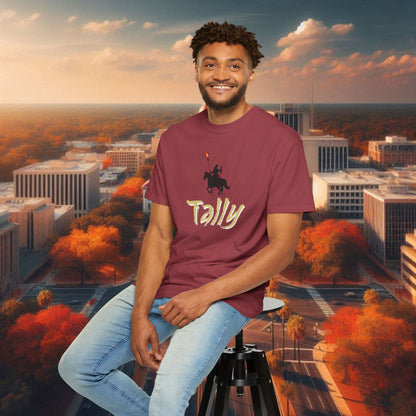 T-Shirt with Tally Design, Perfect for Game Day, Fan Apparel, Casual Wear, Sports Enthusiast Gift, Cheer Squad Tee