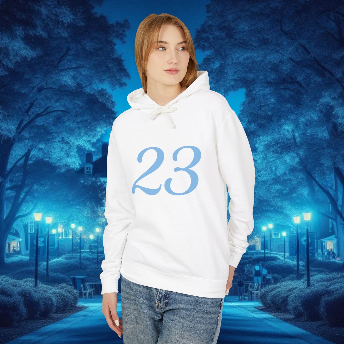 23 Unisex Hooded Sweatshirt - Perfect for Game Day, Casual Wear, Birthday Gifts, and Team Spirit.