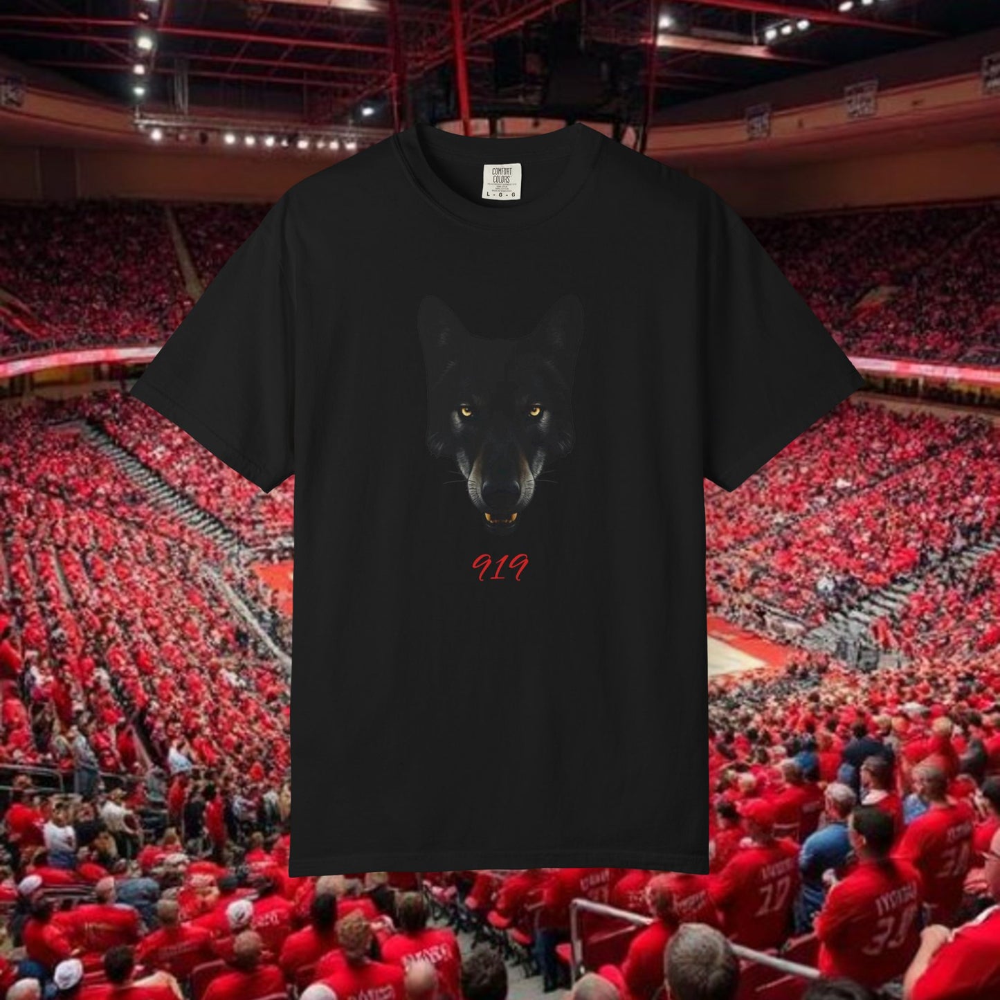 919 Area Code Graphic T-Shirt, Unisex Fan Tee, Tailgate Gear, Streetwear, Unique Art Shirt, Stylish Gift Idea