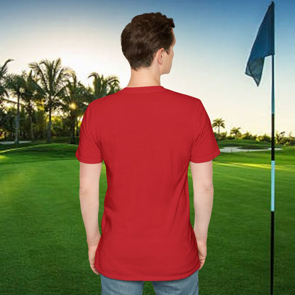 Golf-Inspired Unisex T-Shirt, Perfect Gift for Dad, Father's Day Present, Sporty Style Tee, Casual Wear, Golf Lover Apparel