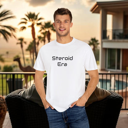 Vintage Baseball Unisex Garment-Dyed T-shirt, 90's Steroid Era Tee Shirt, Athletic Sports Tee, Retro Baseball Shirt, Sports Fan Gift,