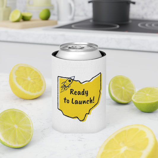 Rocket Launch Can Cooler | Fun Beverage Insulator for Parties, Gifts, BBQs, Toledo Gameday, Camping