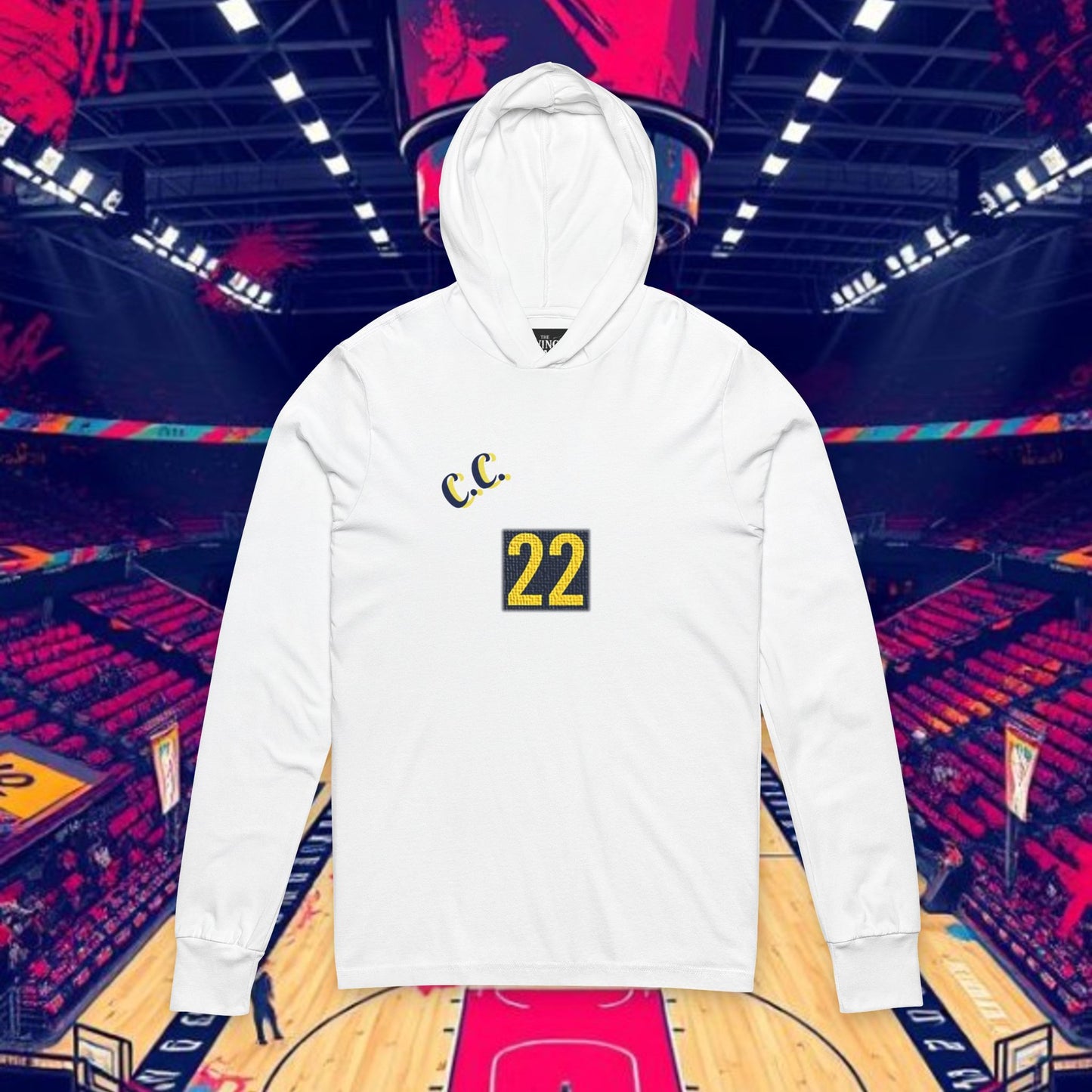 Basketball Long Sleeve Hoodie, Customizable Sports Hoodie, Athletic Fashion, Perfect Gift for Sports Lovers, Casual Wear