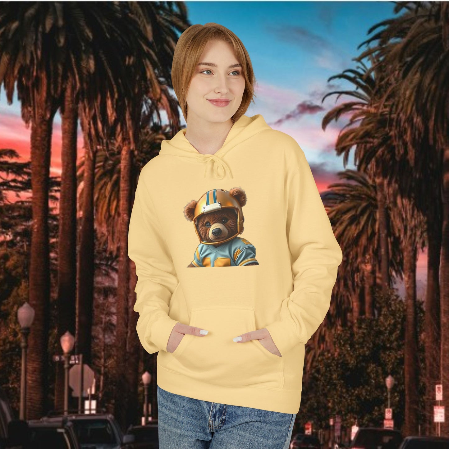 Vintage Hoodie, Cozy Fleece Sweatshirt, Unisex Casual Wear, Gift for Sports Fans, Fall Fashion Essential