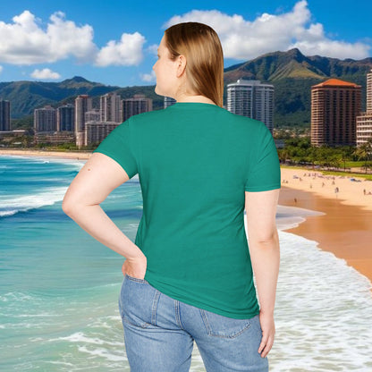 T-Shirt with HAKA Design, Tropical Vibe Tee, Perfect for Hawaii Fans, Unisex Graphic Tee, Summer Essentials, Gift for Friends