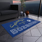 Outdoor Rug — "Saturdays are better in Bozeman" Paw Print Doormat