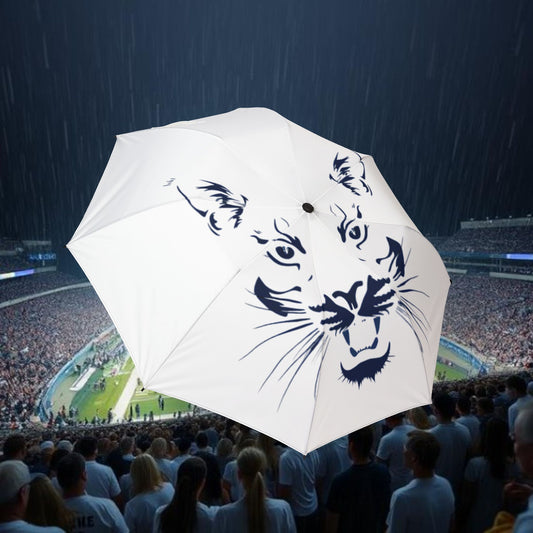 Fan Umbrella, Travel Umbrella for Rain & Sun, Lightweight Compact Umbrella, Unique Gift for Sporta Fans