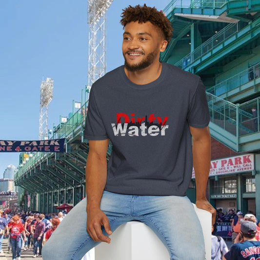 Dirty Water Unisex Softstyle T-Shirt | Casual Graphic Tee, Summer Outfit, Gift for Friends, Beachwear, Everyday Wear