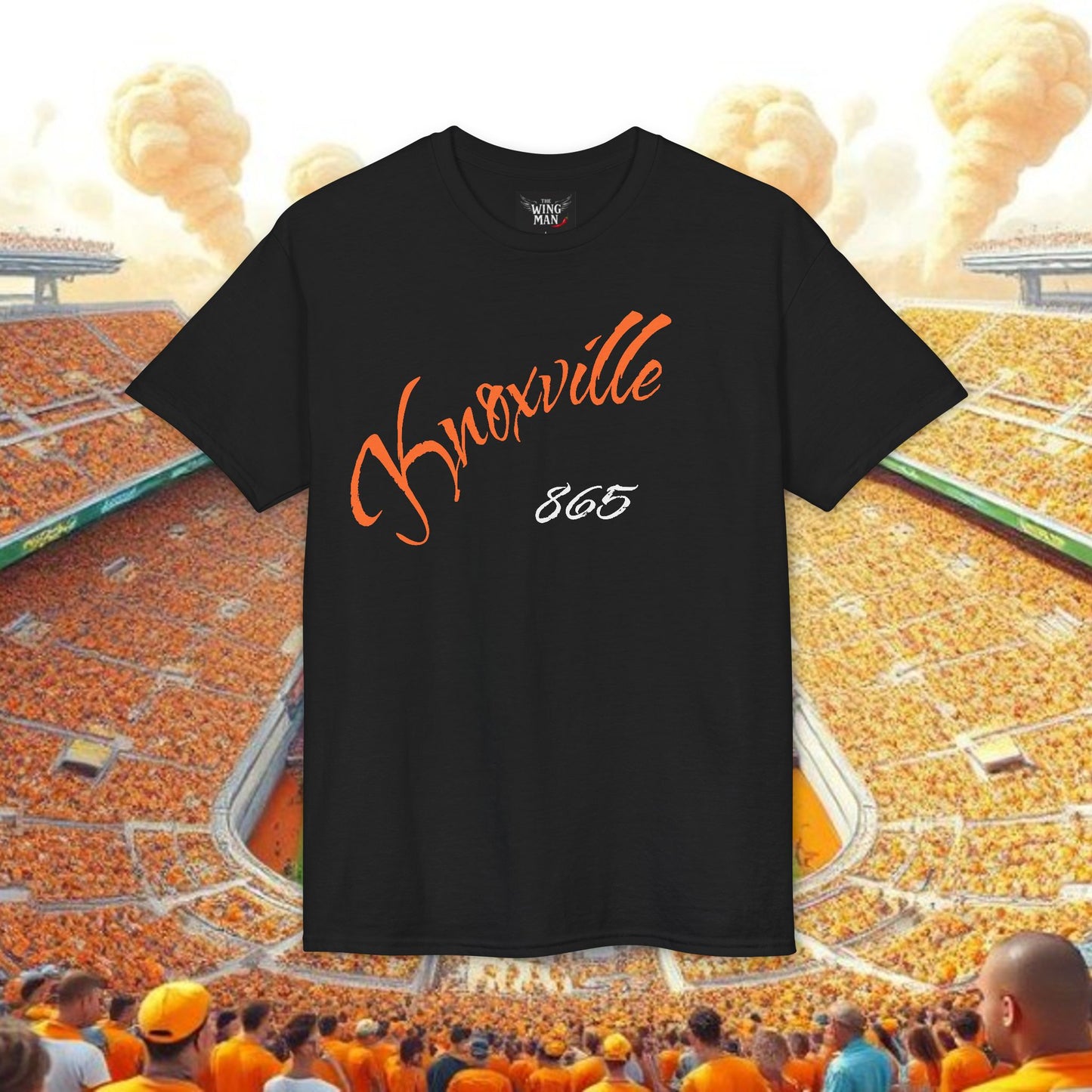 Knoxville 865 Vintage Script T-Shirt, Super Soft T-Shirt