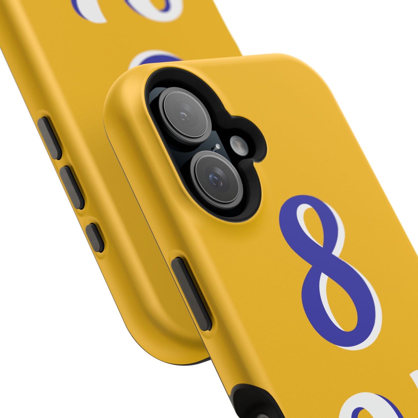 Vibrant Sports Phone Case, 8 24 Tribute, Impact-Resistant Case, Gift for Basketball Fans, Durable Phone Cover, Summer Vibe, Celebration