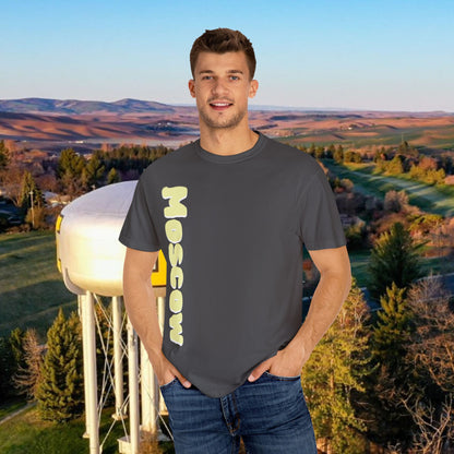 Moscow Idaho Graphic Tee, Unisex T-shirt, Gift for Travelers, Home State Apparel, Casual Wear, Summer Style