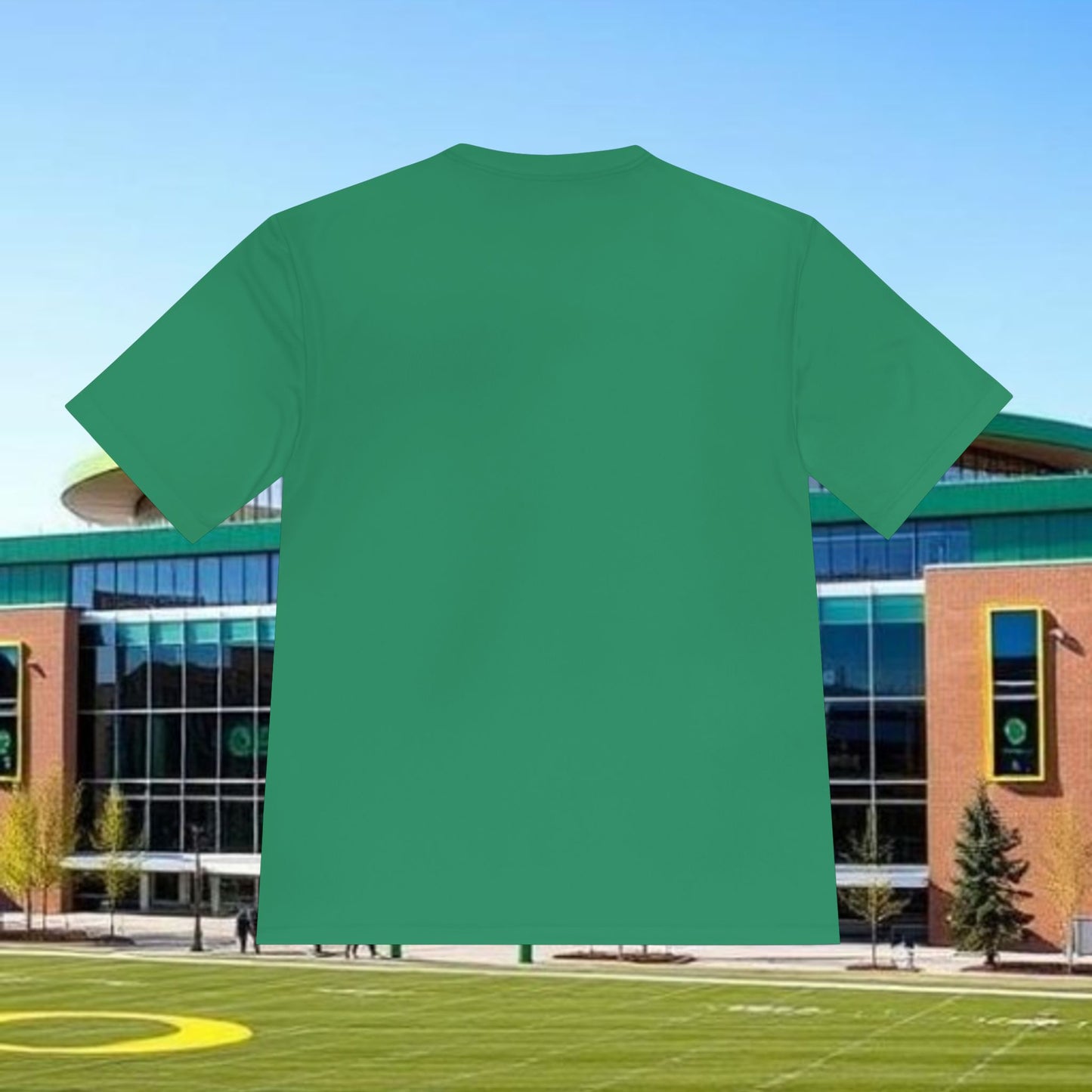 Football Fan Tee, Quack Graphic Shirt, Sportswear for Tailgating, Unisex Moisture-Wicking Sport Top, Perfect Gift for Game Day