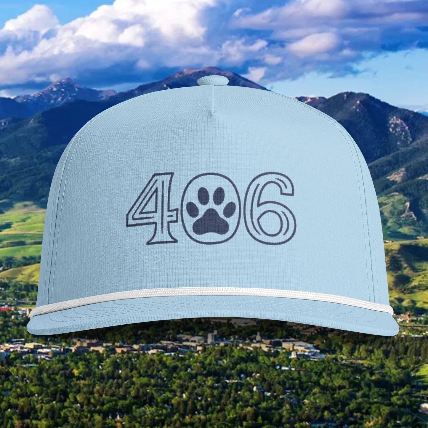 Sunwashed 406 Paw Rope Cap