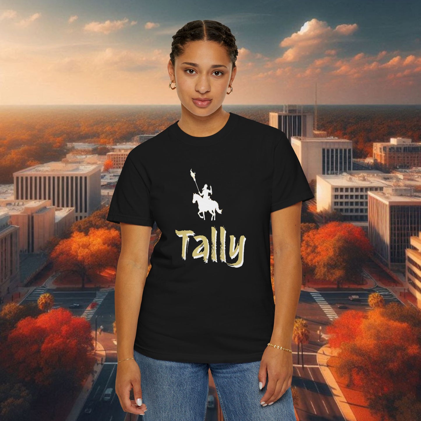 T-Shirt with Tally Design, Perfect for Game Day, Fan Apparel, Casual Wear, Sports Enthusiast Gift, Cheer Squad Tee
