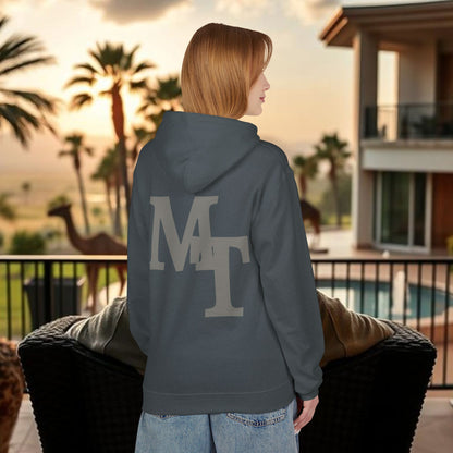 Montana Love Hoodie, MT Design, Cozy Stylish Unisex Fleece, 406 Front Back Print, Gift for Outdoorsy, Mountain Lover, Christmas, Birthday