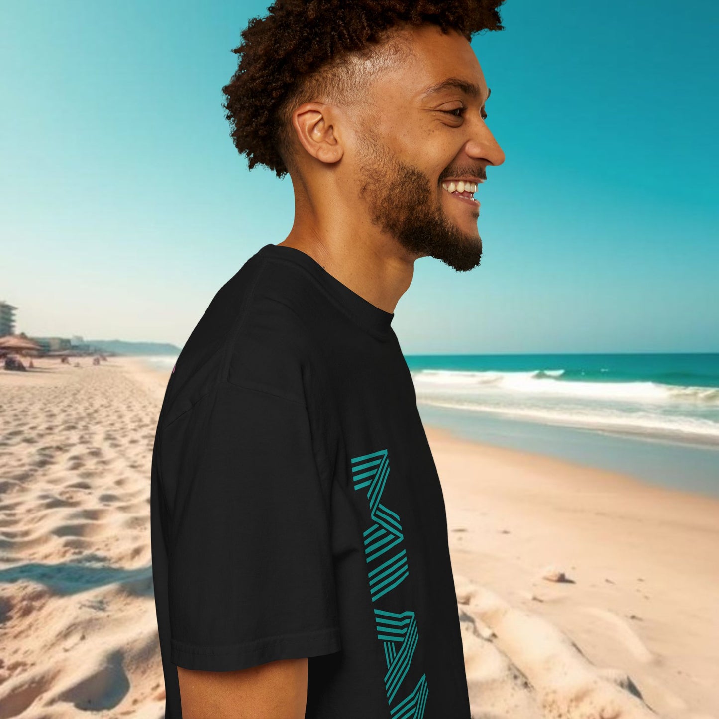 Miami Garment-Dyed T-Shirt - Vibrant Coastal Style, Unisex Summer Tee, Beachwear, Travel Souvenir, Gift for Miami Lovers