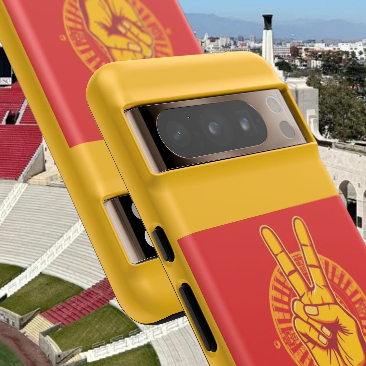 Victory Inspired Symbol Phone Case, Tough Phone Cover, Gift for Empowerment, Inspirational Tech Accessory, Unique Phone Protection