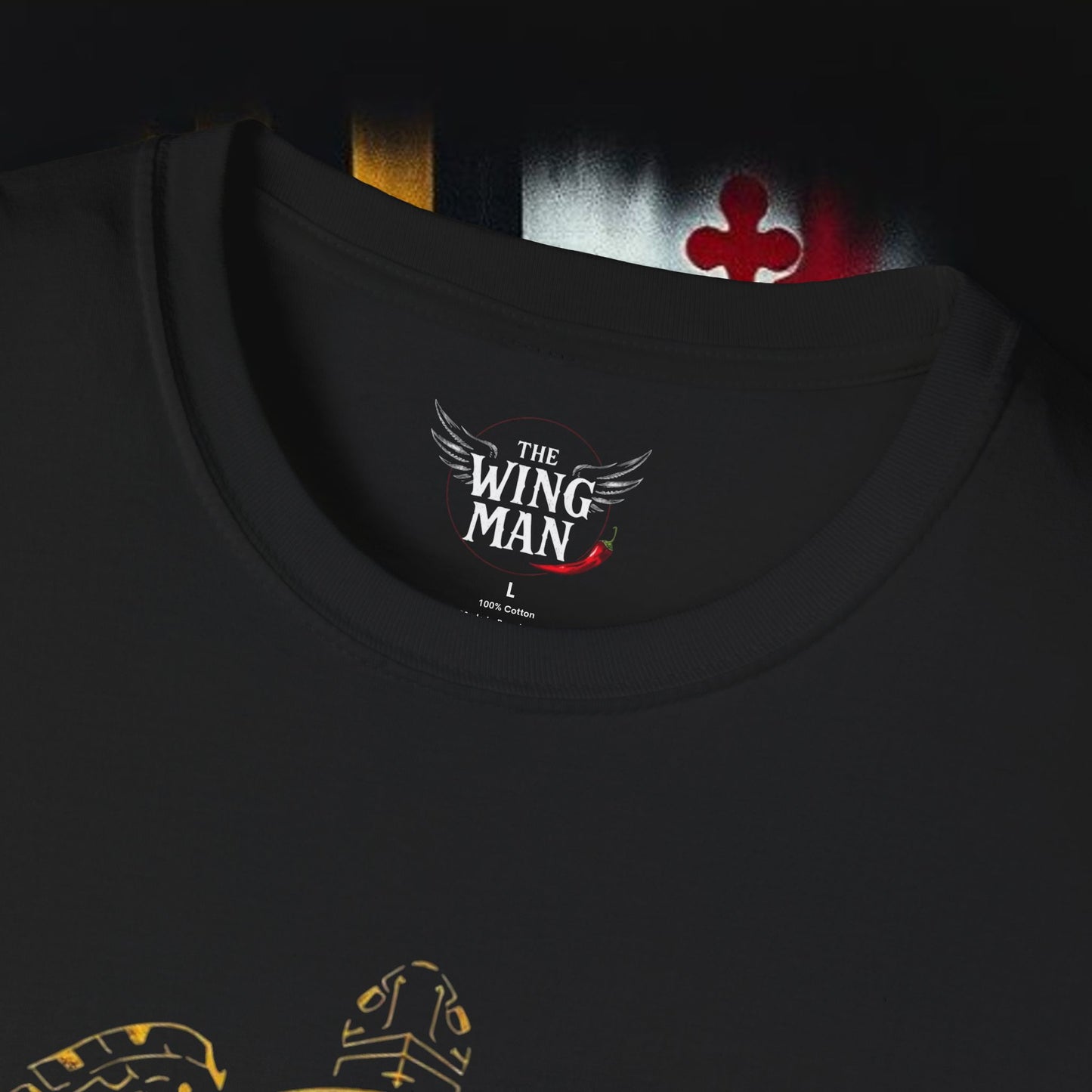 Turtle graphic Tee with Maryland Flag design Soft Style for ultra comfort