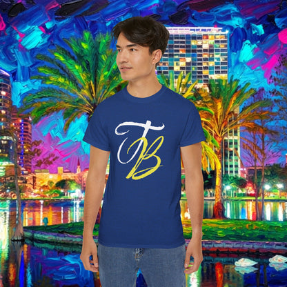TB Monogram Tee — 813 Tampa Area Short-Sleeve T-Shirt