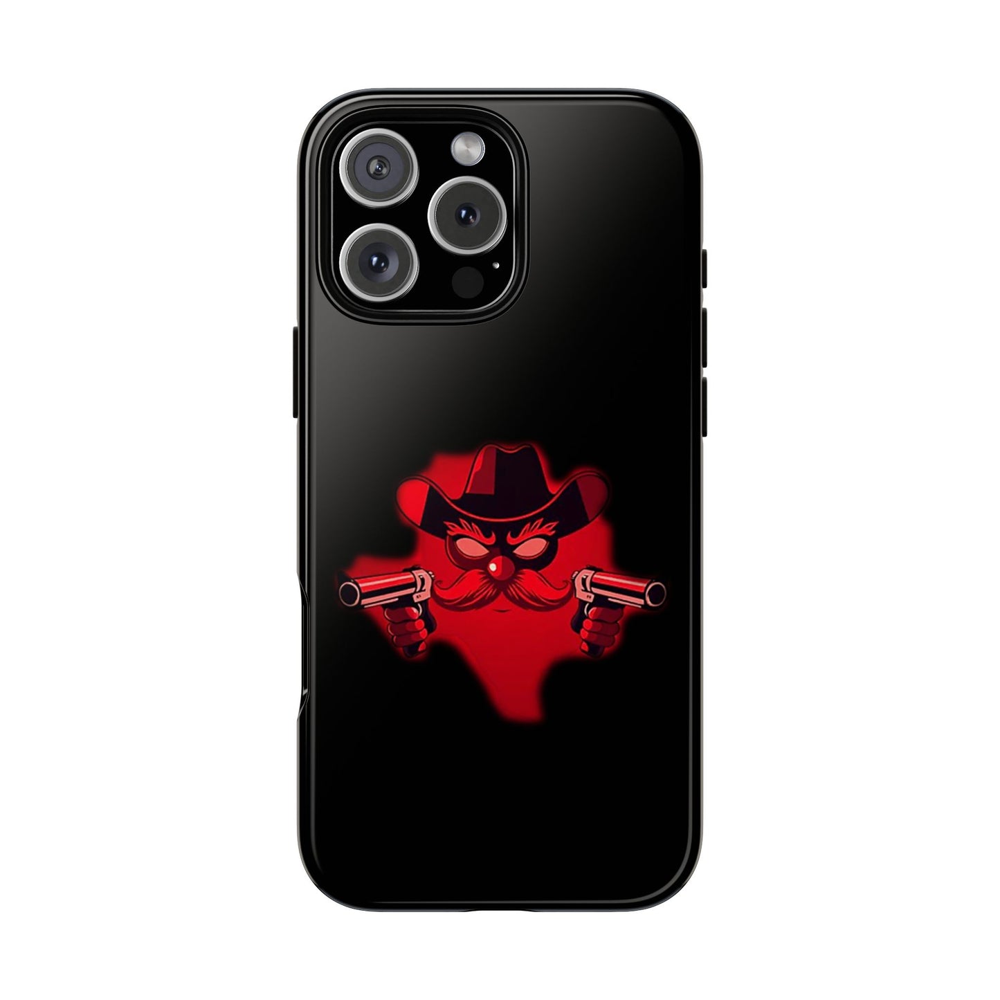 Tough Phone Case, Texan Theme, Protective Phone Cover, Gift for Sports Fans, College Football Fan Accessory