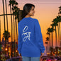 LA Script Raglan Sweatshirt, Super Soft Material and Comfortable Stylish Fit