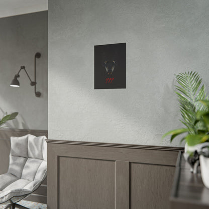 Wolfpack Art Poster, Wolf 901 Raleigh Poster, Gift for Die Hard Fans, Home Decor, 919 Design