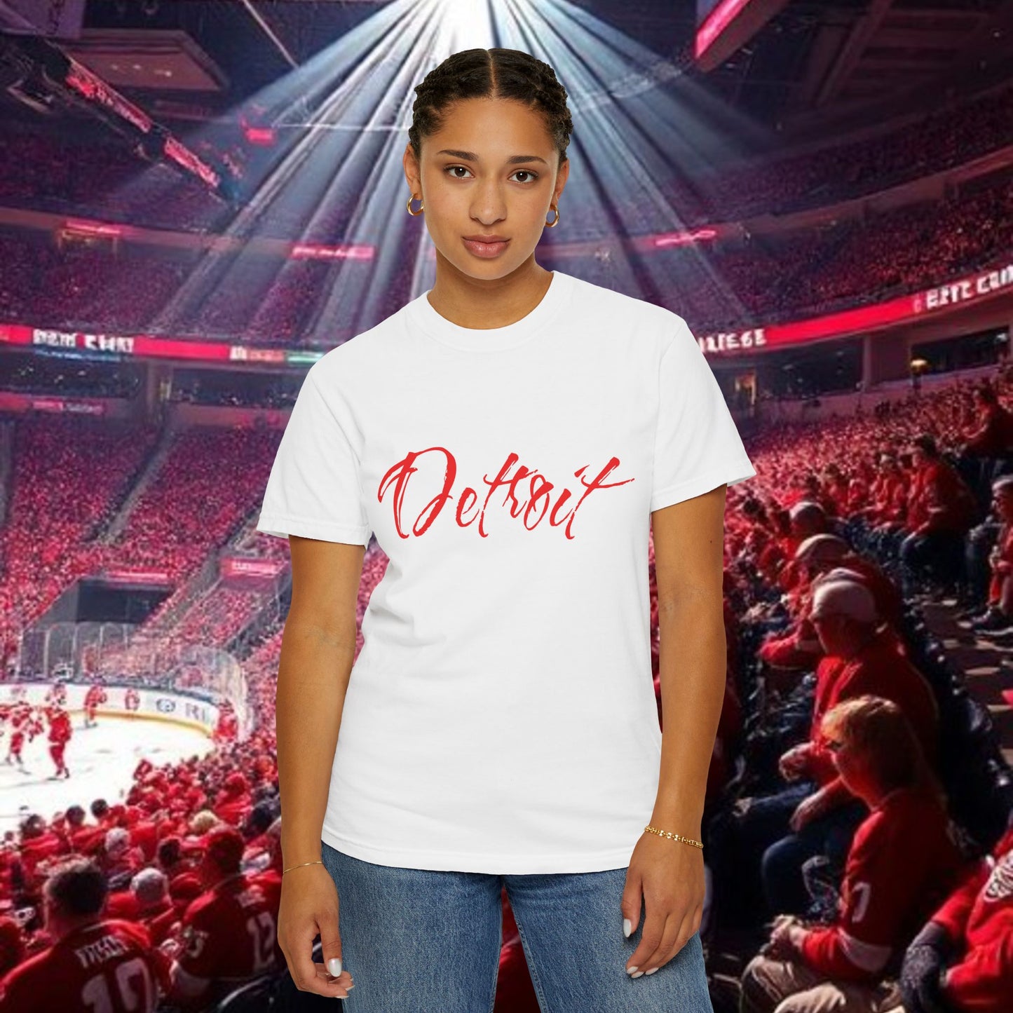 Detroit Script T-Shirt — City Pride Tee