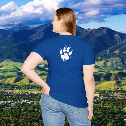 Upside Down FTG Unisex Softstyle T-Shirt - Trendy Fashion Tee, Everyday Comfort, Gift for Bobcat Fans, Gameday Wear, Relaxed Style