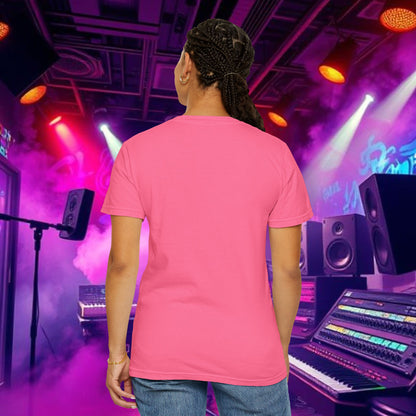 Vibrant Unisex Graphic Tee, Funky Smoke Art Shirt, Casual Streetwear, Gift for Music Lovers, Trendy Summer Top, Unique Festival Wear