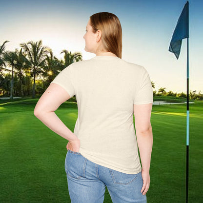 Golf-Inspired Unisex T-Shirt, Perfect Gift for Dad, Father's Day Present, Sporty Style Tee, Casual Wear, Golf Lover Apparel