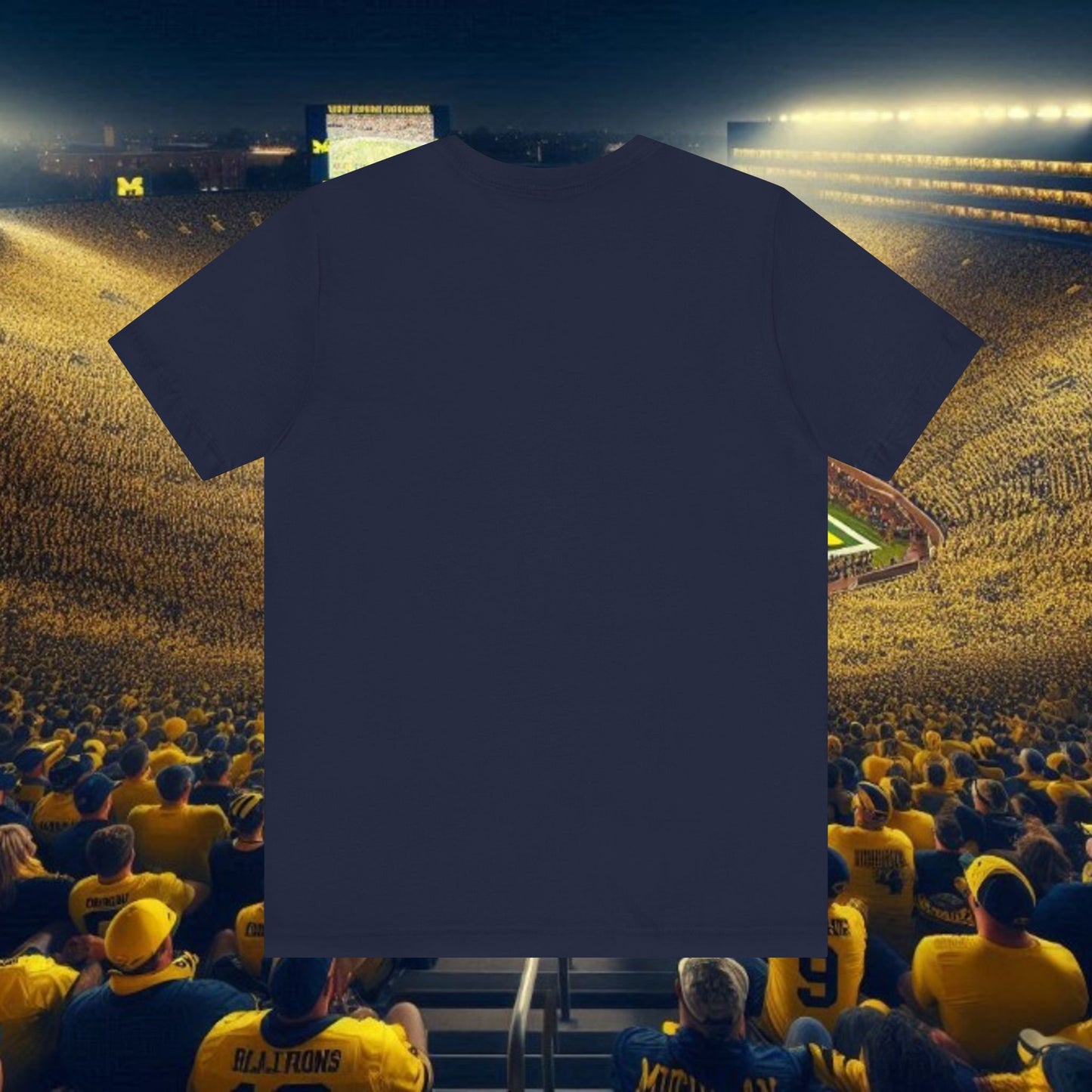 I Hate Ohio State Tee, Unisex Jersey Short Sleeve Tee, Game Day Shirt, College Sports Apparel, Football Fan Gift, Yellow Tee