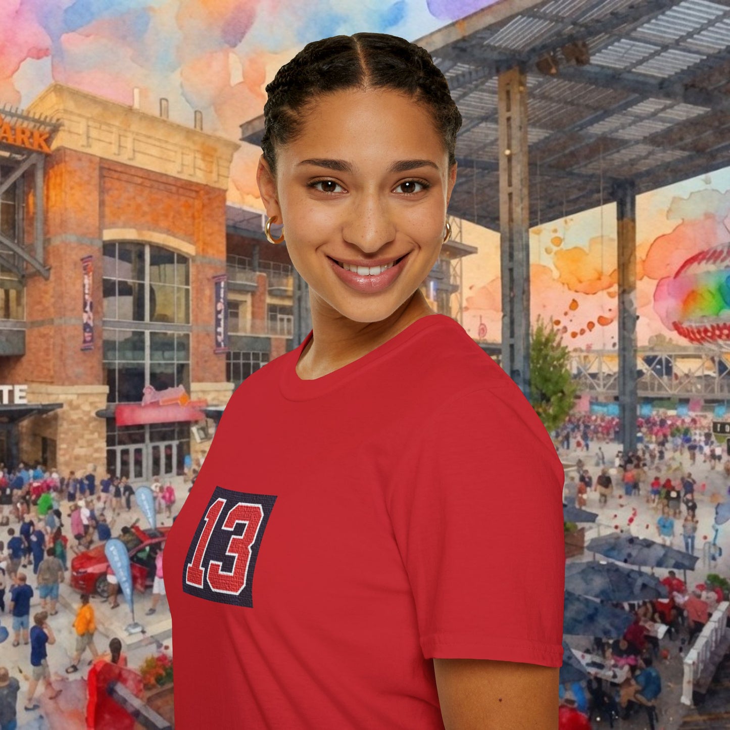 Baseball Stars Unisex T-Shirt, Softstyle Tee, Sports Fan Apparel, Gift for Athletes, Personalized Team Shirt, Casual Wear