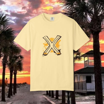 Xander Fan Unisex Garment-Dyed T-Shirt with Fun Graphics | Casual Wear, Gift for Friends, Padres Gameday, Trendy Outfit, Street Style