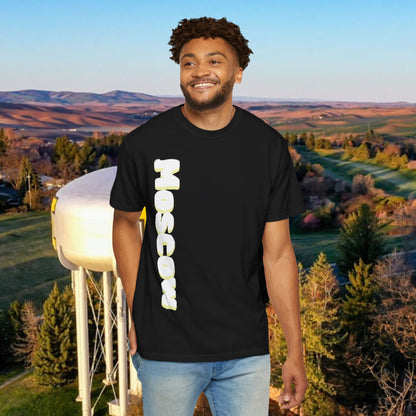 Moscow Idaho Graphic Tee, Unisex T-shirt, Gift for Travelers, Home State Apparel, Casual Wear, Summer Style