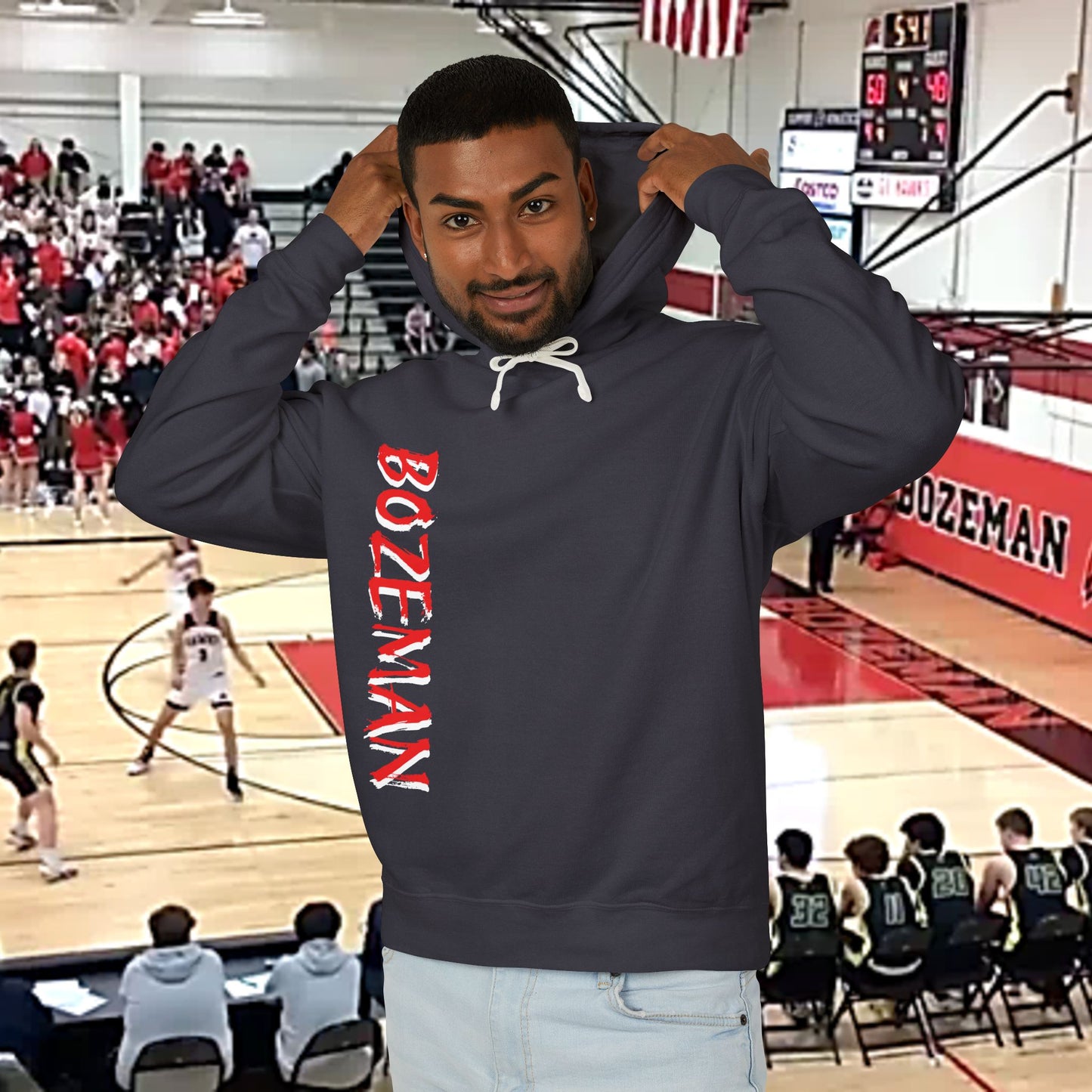 BZN Lightweight Hoodie - School Spirit Sweatshirt