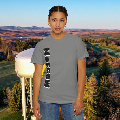 Moscow Idaho Graphic Tee, Unisex T-shirt, Gift for Travelers, Home State Apparel, Casual Wear, Summer Style