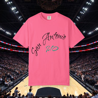San Antonio 210 Script T-Shirt, Soft-Style T-Shirt, Perfect Statement Piece