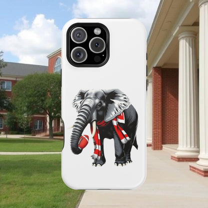Vibrant Elephant Tough Cases - Unique Phone Case, Wildlife Lover Gift, Sports Team Accessory, Trendy Phone Cover, Fun Animal Design