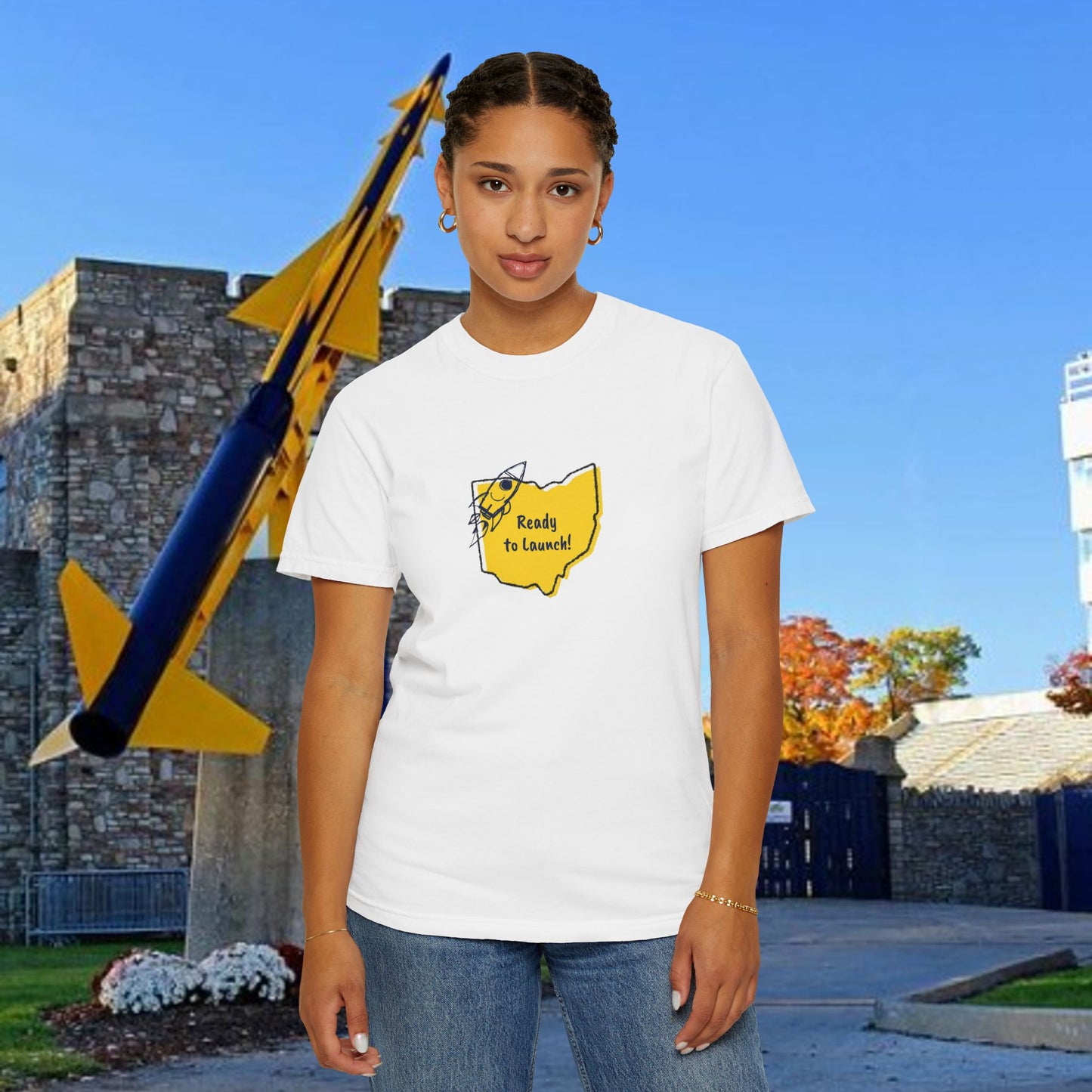 Toledo T-Shirt, Ready to Launch Graphic Tee, Unisex Casual Wear, Perfect Gift for Graduates, Ohioans