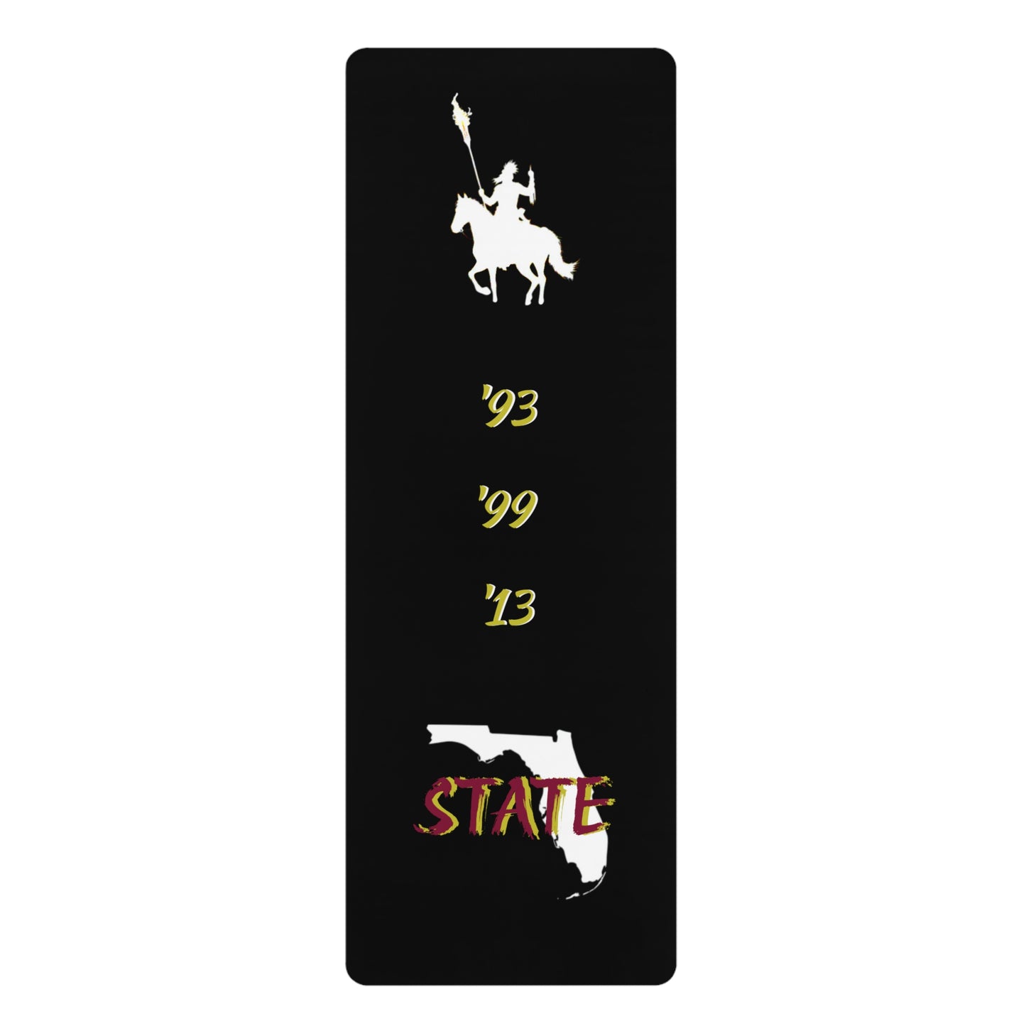 Football Fan Durable Rubber Yoga Mat for Active Lifestyles, Fitness Mat, Exercise Equipment, Yoga Accessories, Home Gym Essentials