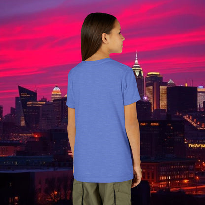 Baseball Stars Youth Short Sleeve Tee with Number 3, Kids Casual Wear, Birthday Gift, Sports Day, School Activities, Team Spirit