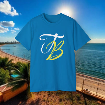 TB Monogram Tee — 813 Tampa Area Short-Sleeve T-Shirt