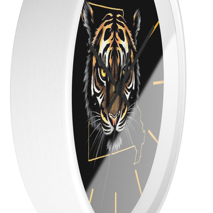Tiger Wall Clock - Perfect for Missouri Residents, Home Decor, Gifts, and Unique Accents