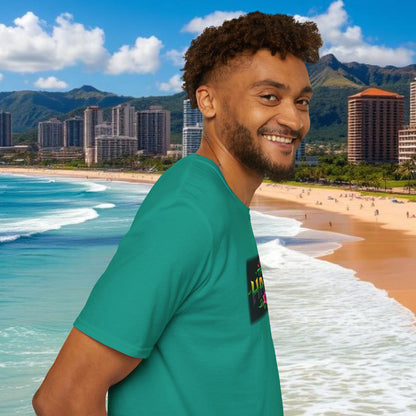 T-Shirt with HAKA Design, Tropical Vibe Tee, Perfect for Hawaii Fans, Unisex Graphic Tee, Summer Essentials, Gift for Friends