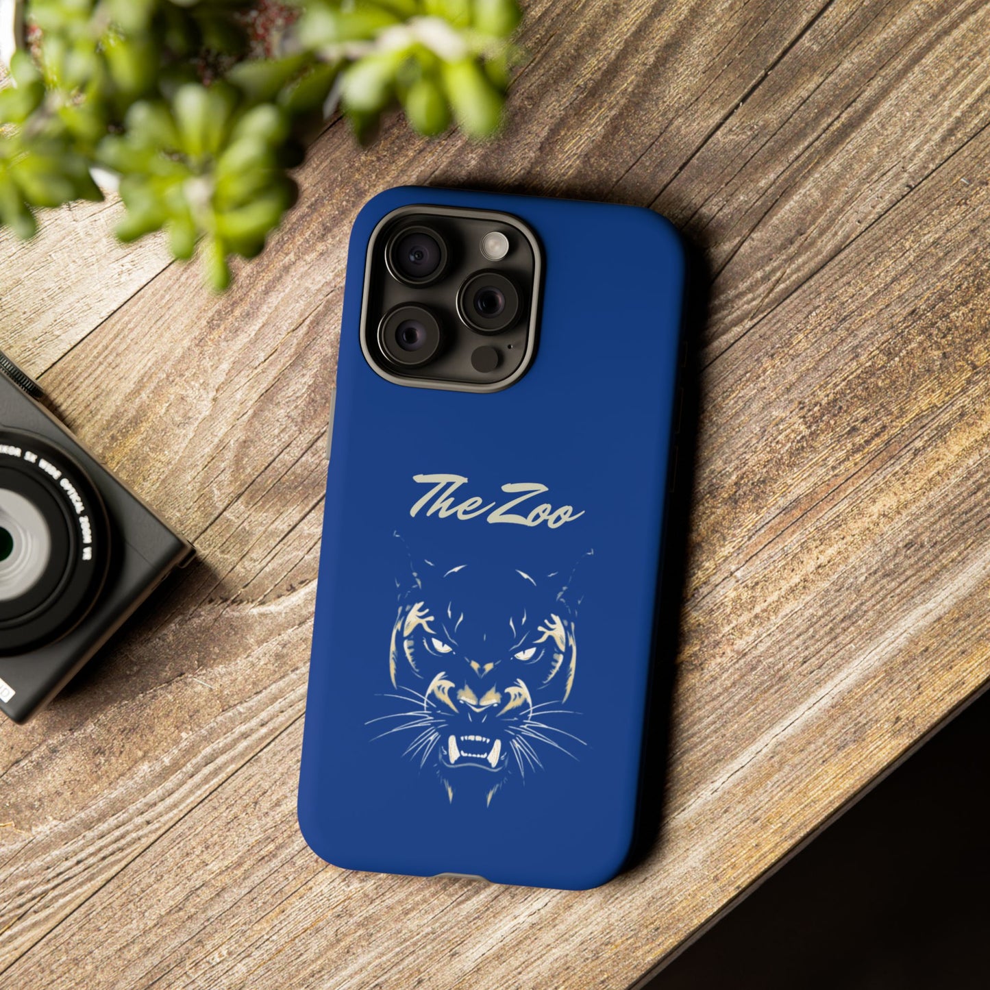 The Zoo Themed Phone Case | Tough Cases for Basketball Fans | Gift for Friends, Unique Phone Accessories, Panther Design, The Zoo Fan Zone