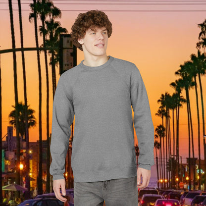 LA Script Raglan Sweatshirt, Super Soft Material and Comfortable Stylish Fit