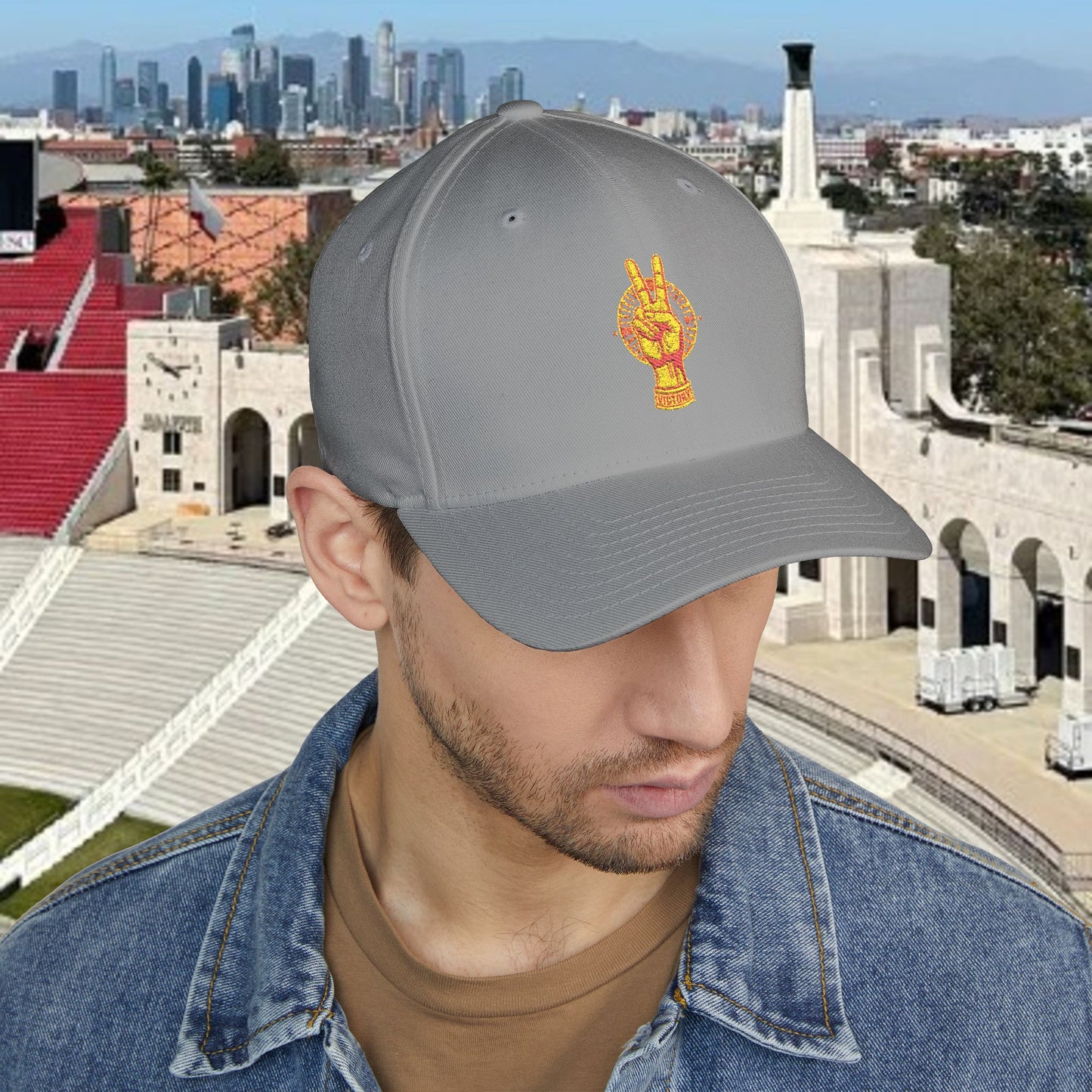 Victory Inspired Embroidered Cap, Stylish Hat, Trendy Accessories, Gift for Him or Her, Casual Headwear, Unique Cap for Gameday