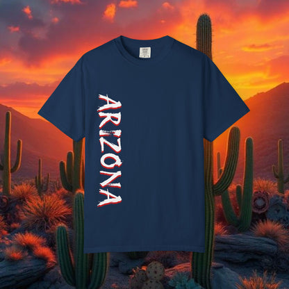 Tucson Arizona Area Code T-Shirt — 520 Back Print, Southwestern Travel Tee, Soft-Style