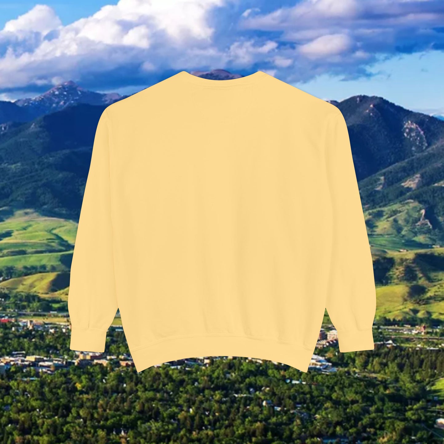 Poor Grizzlies Unisex Garment-Dyed Sweatshirt, Cozy Crewneck, Perfect Gift for Nature Lovers, Casual Wear, Wildlife Appreciation